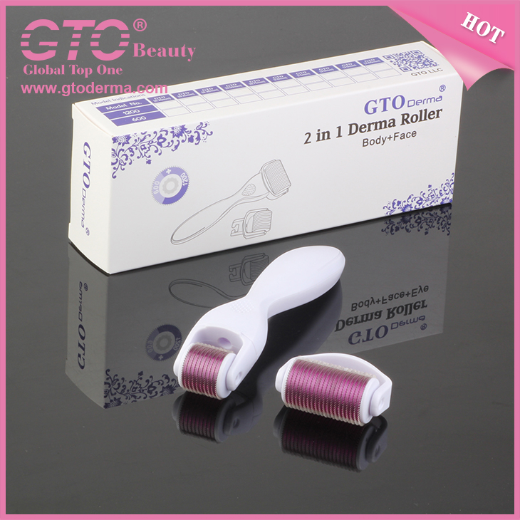 GTO 2 IN 1 Body Face Derma Roller CE, GTO 2 IN 1 WP